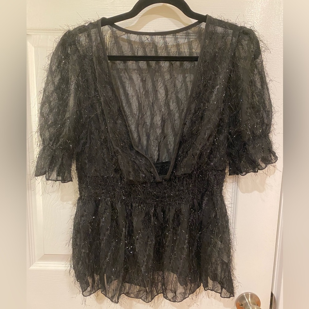 Two black blouses